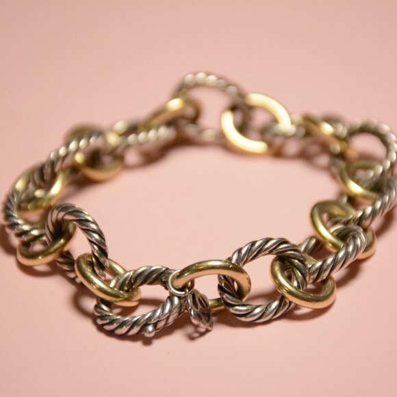 David Yurman Oval Link Chain Bracelet - Picture 4 of 9